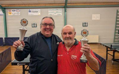 Jan Romein Dubbelspeltoernooi: Frankwin en Maurits grijpen de wisselbokaal